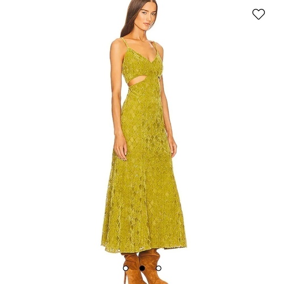 House of Harlow 1960 Dresses & Skirts - HOUSE OF HARLOW 1960 x REVOLVE Francia Maxi velvet green Dress
